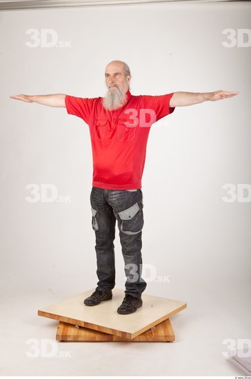 Whole Body Man Animation references T poses Casual Average Wrinkles Studio photo references