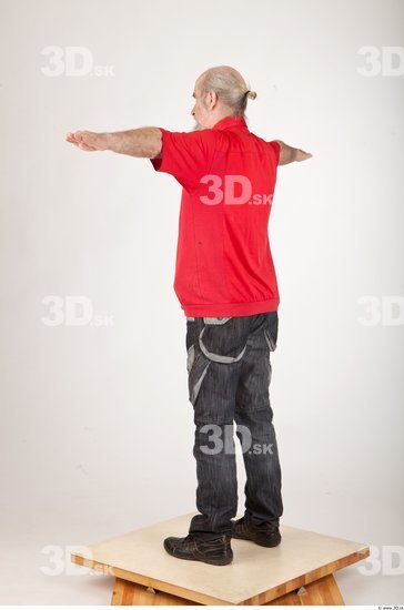 Whole Body Man Animation references T poses Casual Average Wrinkles Studio photo references