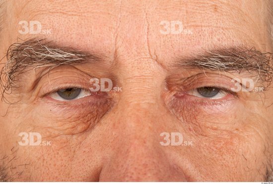 Eye Man Average Wrinkles Studio photo references