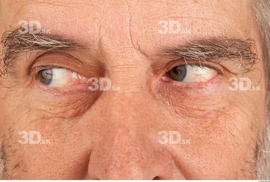 Eye Man Average Wrinkles Studio photo references
