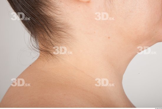 Neck Woman Nude Chubby Studio photo references