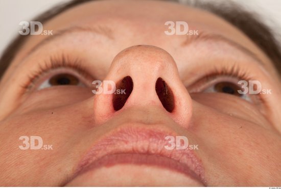 Nose Woman Chubby Studio photo references