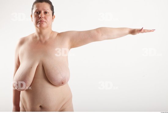 Arm Woman Animation references White Nude Chubby