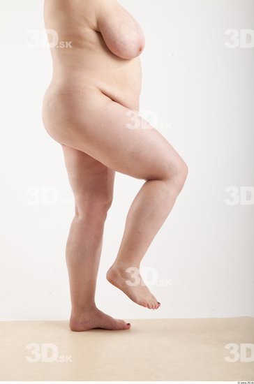 Leg Woman Animation references White Nude Chubby