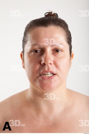 Head Phonemes Woman White Chubby