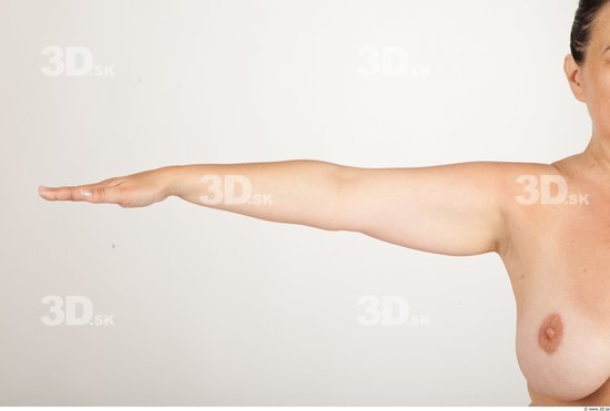 Arm Woman Nude Average Studio photo references