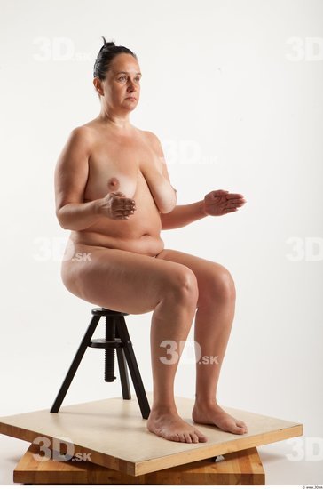 Whole Body Woman Artistic poses White Nude Average