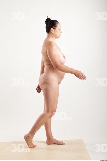 Whole Body Woman Animation references White Nude Average