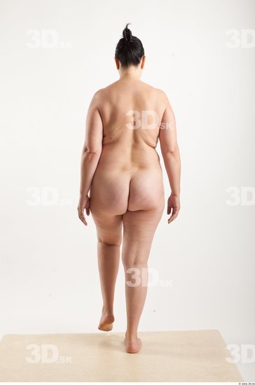 Whole Body Woman Animation references White Nude Average