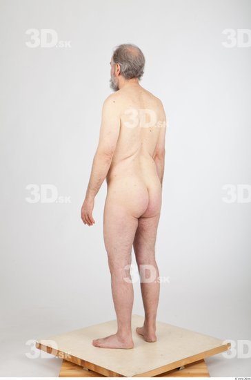 Whole Body Man Animation references Nude Average Studio photo references