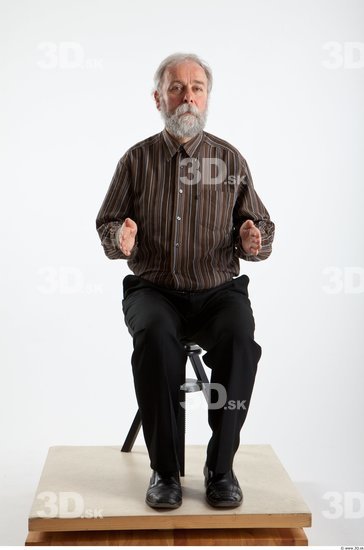 Whole Body Man Artistic poses White Casual Average Bearded