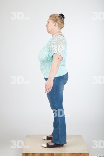 Whole Body Woman Animation references Casual Average Studio photo references