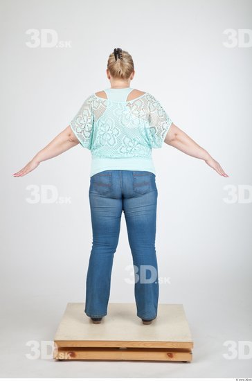 Whole Body Woman Animation references Casual Average Studio photo references