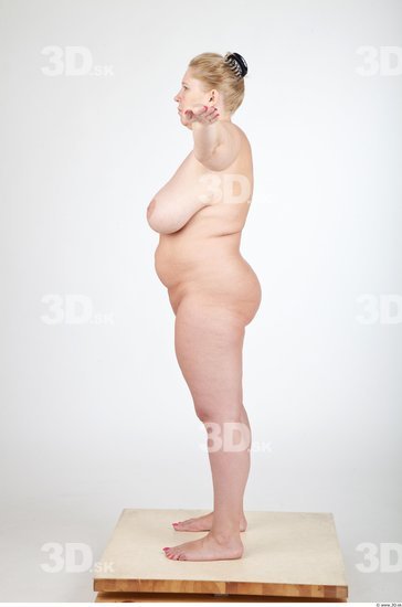 Whole Body Woman T poses Nude Average Studio photo references