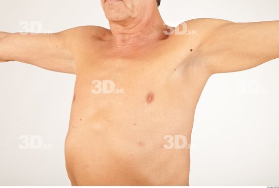 Chest Man Nude Average Studio photo references