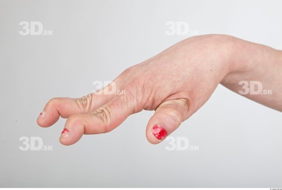 Fingers Woman Slim Studio photo references