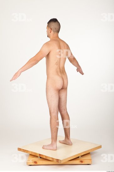 Whole Body Man Animation references Nude Athletic Studio photo references