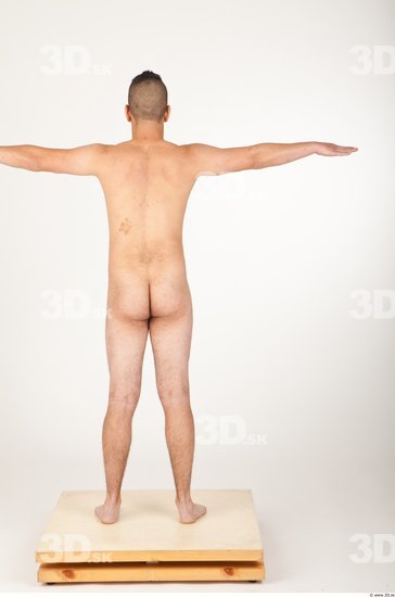 Whole Body Man T poses Nude Athletic Studio photo references