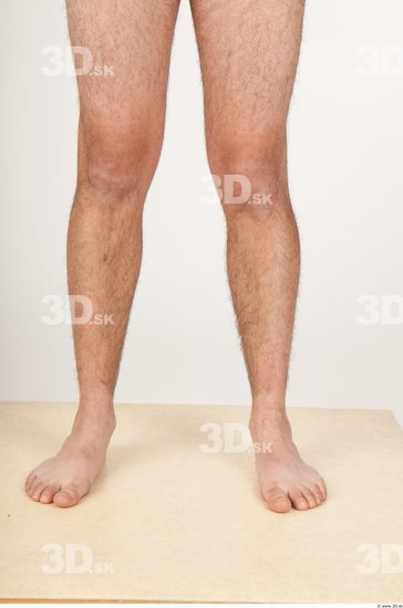 Calf Man Nude Athletic Studio photo references