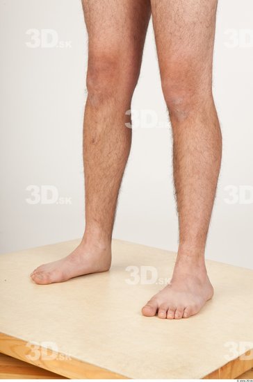 Calf Man Nude Athletic Studio photo references