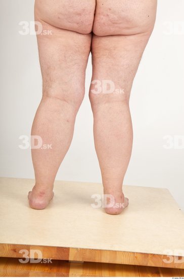 Calf Woman Overweight Studio photo references