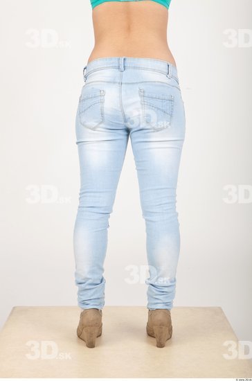 Leg Woman Casual Jeans Slim Studio photo references