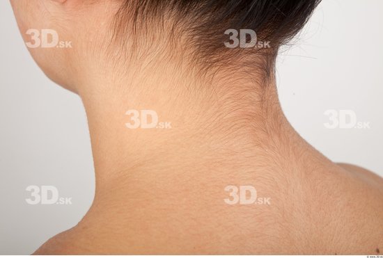 Neck Woman Asian Slim Studio photo references