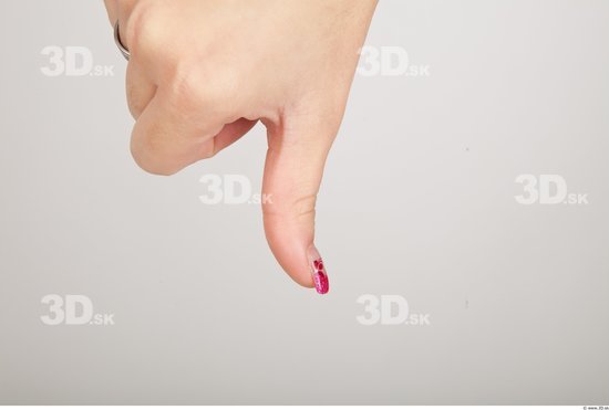 Fingers Woman Asian Slim Studio photo references