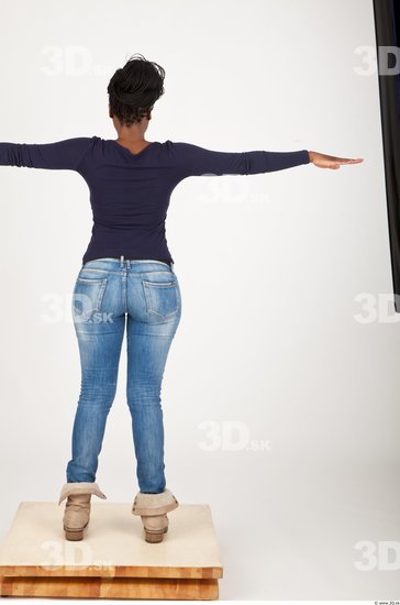 Woman Animation references T poses Casual Average Studio photo references