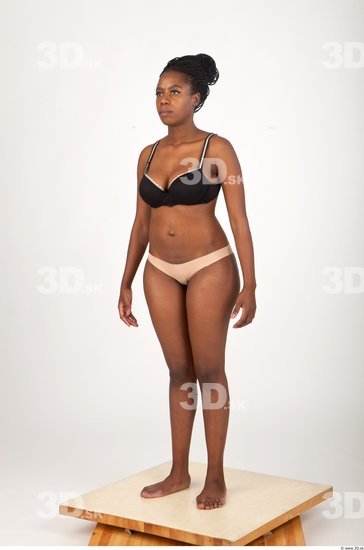 Whole Body Woman Animation references Underwear Average Studio photo references