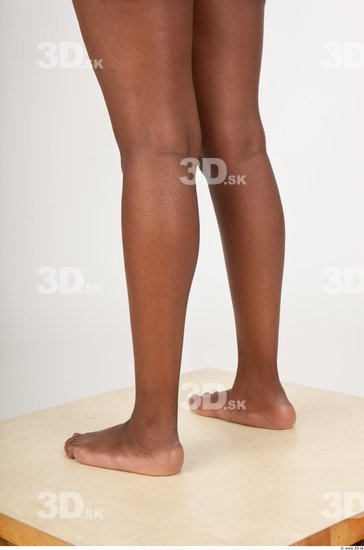 Calf Woman Nude Average Studio photo references