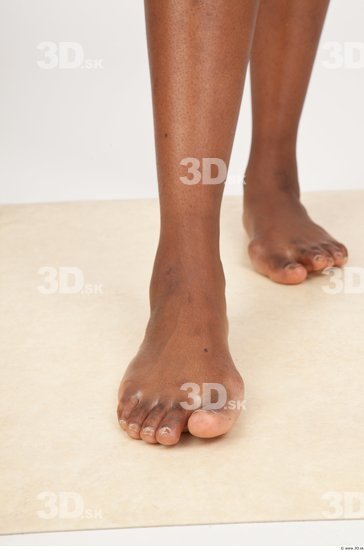 Foot Woman Nude Average Studio photo references