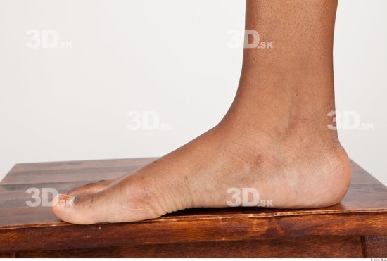 Foot Woman Nude Average Studio photo references