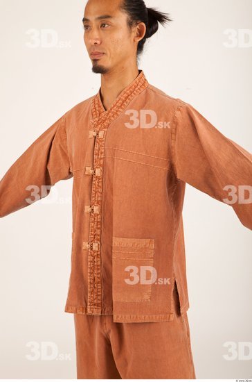 Man Asian Casual Shirt Average Studio photo references