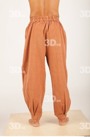 Thigh Calf Leg Man Asian Casual Trousers Average Studio photo references