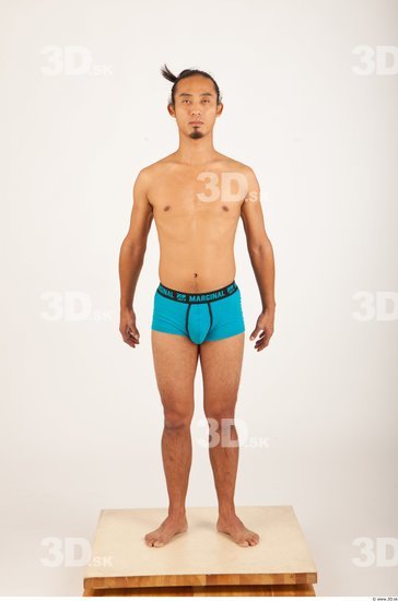 Man Asian Underwear Shorts Average Studio photo references