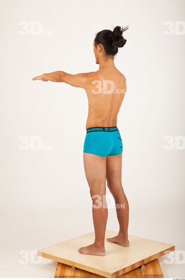 Man Asian Underwear Shorts Average Studio photo references