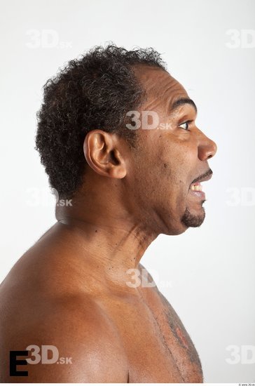 Head Phonemes Man Black Muscular