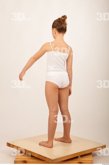 Whole Body Woman Animation references Underwear Slim Top Studio photo references