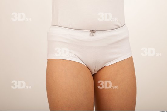 Woman Underwear Slim Panties Studio photo references