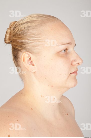 Head Woman White Overweight