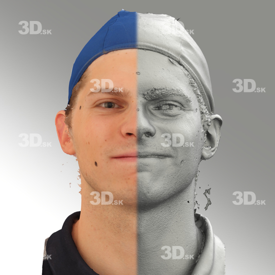 Man White 3D Scans