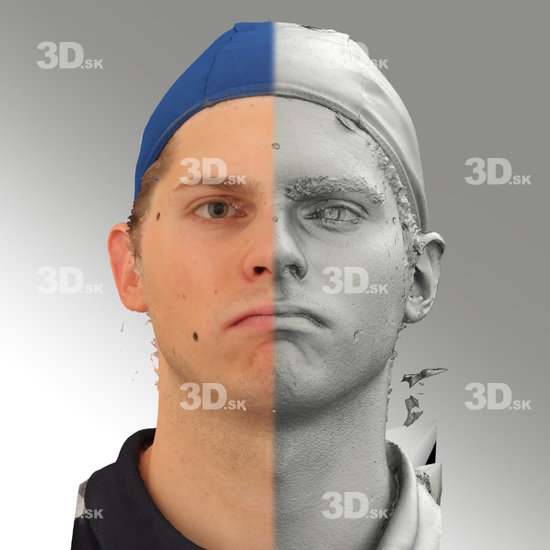 Man White 3D Scans
