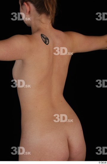Upper Body Woman Nude Slim Studio photo references