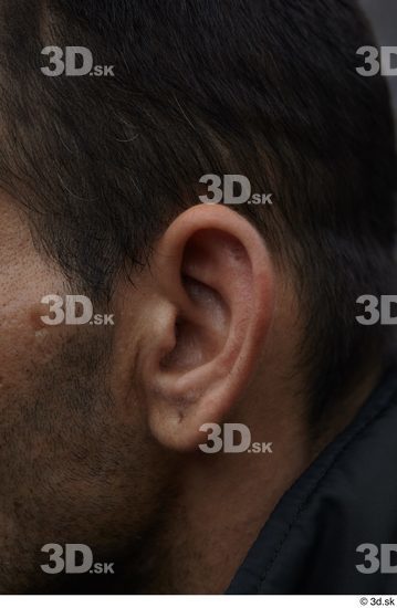 Ear Man White Casual Slim Street photo references