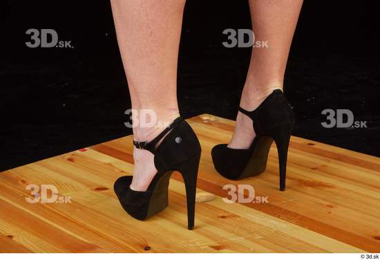 Foot Woman Shoes Slim