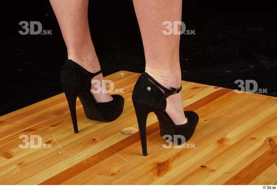 Foot Woman Shoes Slim