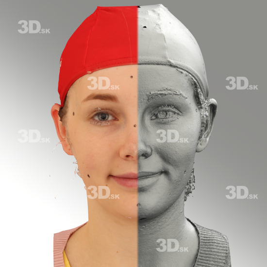 Head Woman 3D Scans