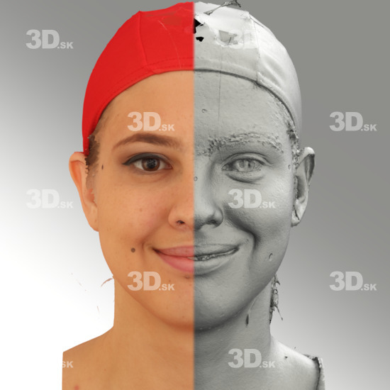 Head Woman 3D Scans