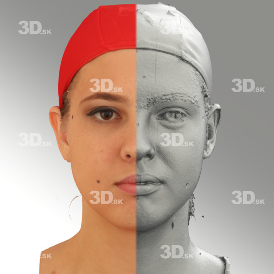 Head Woman 3D Scans